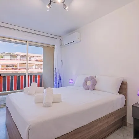 2 Pieces 52m2 Clim Parking Terrasse Apartment Golfe-Juan